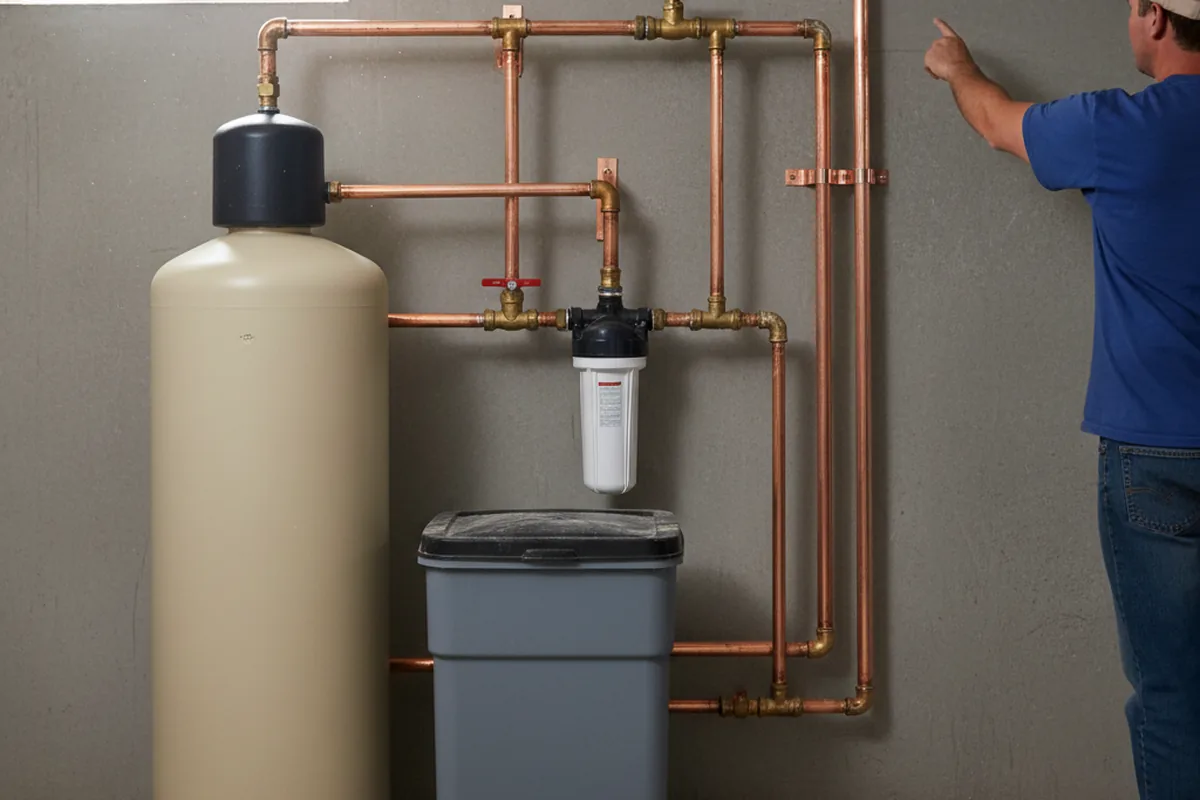 Whole-house water treatment system installed in Melissa